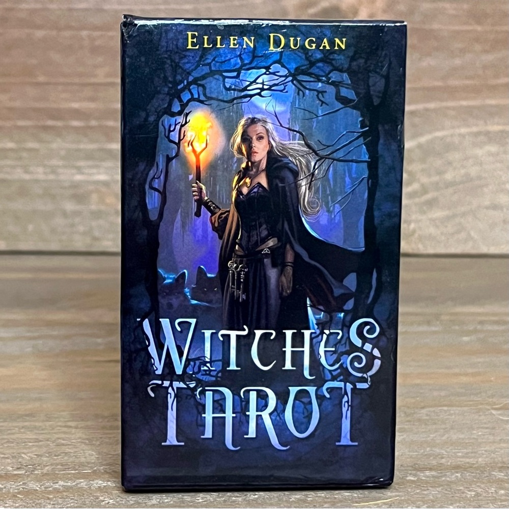 Witches Tarot Ellen Dugan Mini Pocket Purse Travel Deck Cards RWS NIB EC